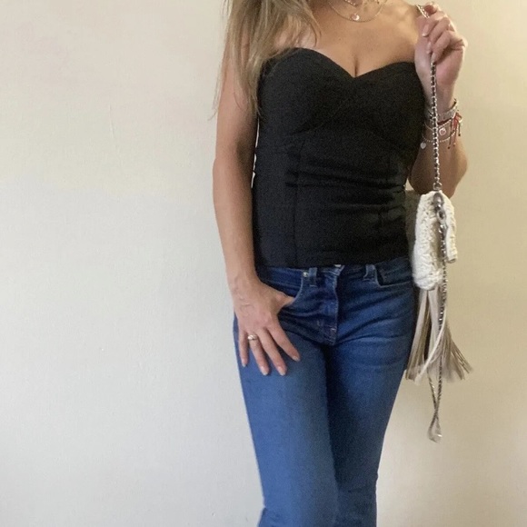 Guess Y2K Body-Con Strapless Tube Top 🖤🖤 - Picture 8 of 16